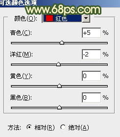 橙绿色，调出一张橙绿色人像照片