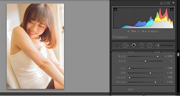 小清新，用LR調(diào)出日系小清新室內(nèi)人像
