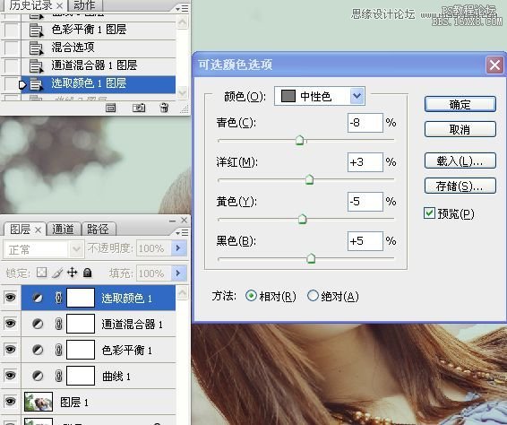 Photoshop解析外景人像淡淡黄绿色调,PS教程,16xx8.com教程网