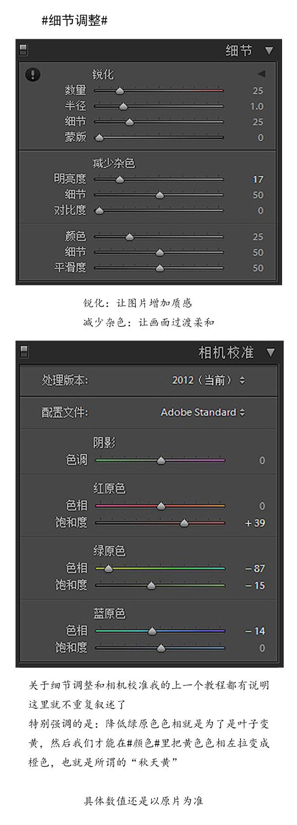 暖色調(diào)，調(diào)出秋日森林精靈人像照片