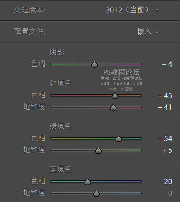 森系色调，调森系人像照片教程