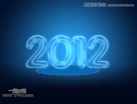 Photoshop制作2012新年贺卡教程,PS教程,16xx8.com教程网