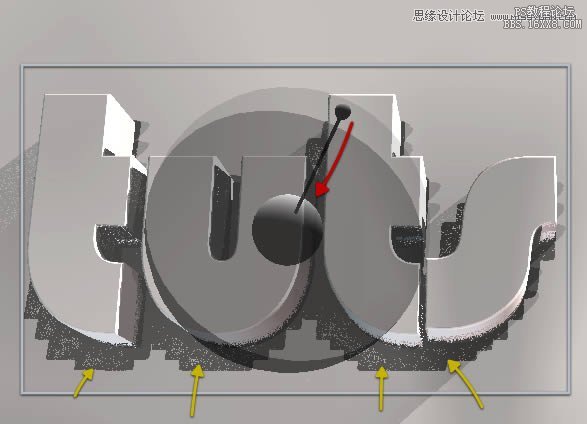 Photoshop CS6制作3D文字的片头动画教程,PS教程,16xx8.com教程网