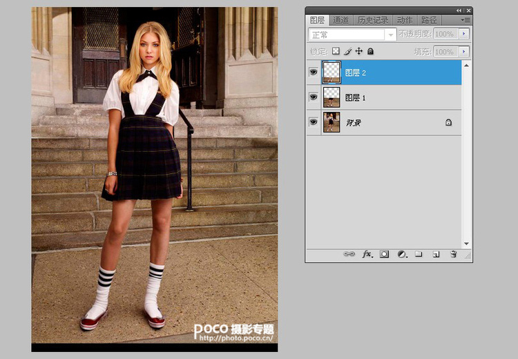 Photoshop调出美女美腿后期艺术色调,PS教程,16xx8.com教程网