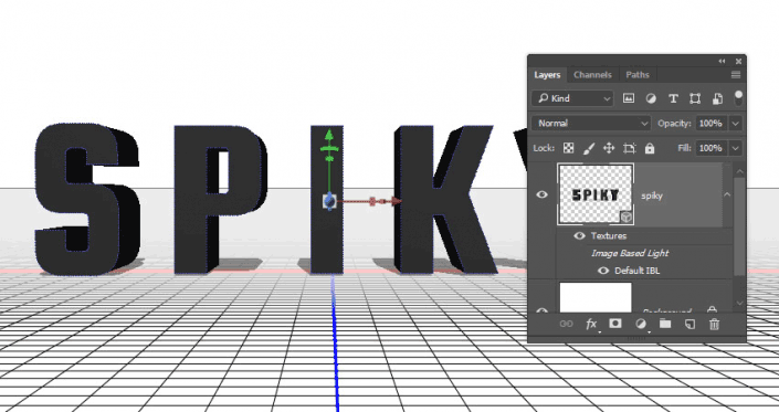 金屬字，用PS制作3D效果的金屬鉚釘文字