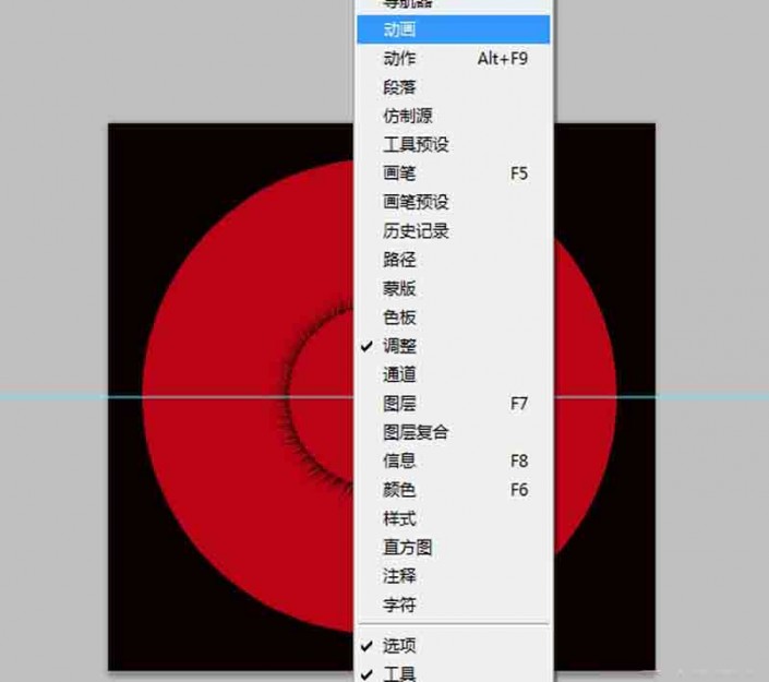 萬花筒，用PS制作絢爛的GIF動畫萬花筒效果