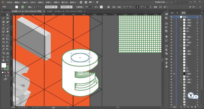 海报制作，用AI制作一幅素描卡通风格海报