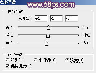 ps调出秋季红蓝色调教程