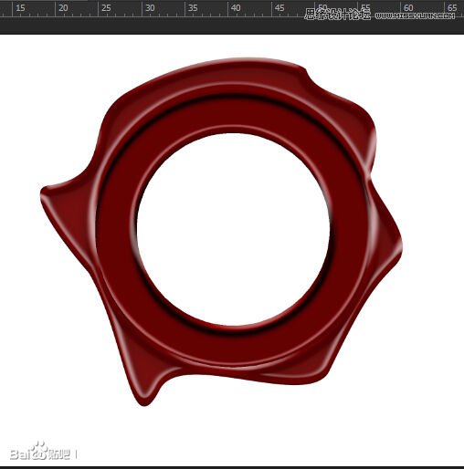 Photoshop设计蜜蜡封印图片