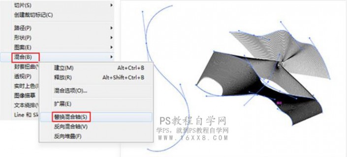 壁纸制作，用PS制作具有科技感的线性海报图案