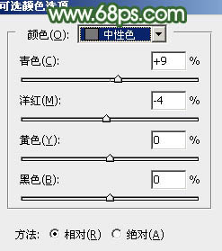 梦幻效果，打造青绿色梦幻人物图片