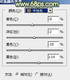 暖色调，调出昏暗风格的暖色效果