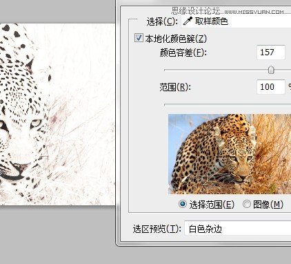 Photoshop制作逼真的豹纹花型图案教程