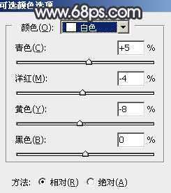 单色调，ps调出淡雅的古典单色照片