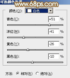 ps调出照片的青红色调教程