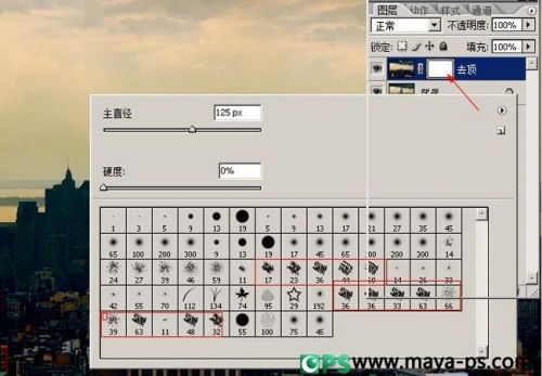 PS合成流星撞击摩天楼的爆炸效果