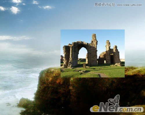 Photoshop合成啞光海景古跡遺址場景,PS教程,16xx8.com教程網(wǎng)