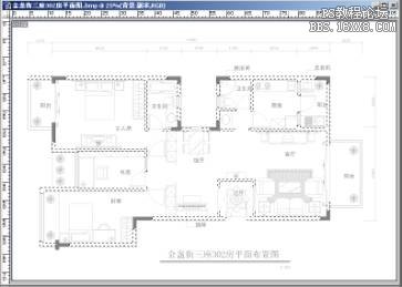 [转载]用Photoshop完成设计彩色平面布置图鈥斺斚虏