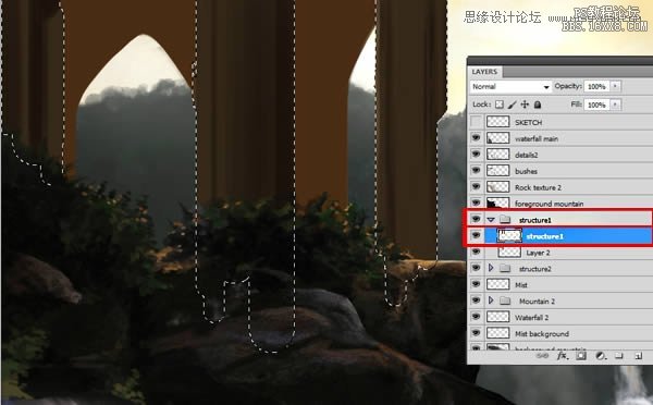 Photoshop绘制中土世界场景教程,PS教程,16xx8.com教程网