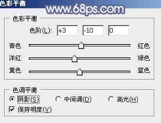 ps調出冷冷的淡藍色調教程