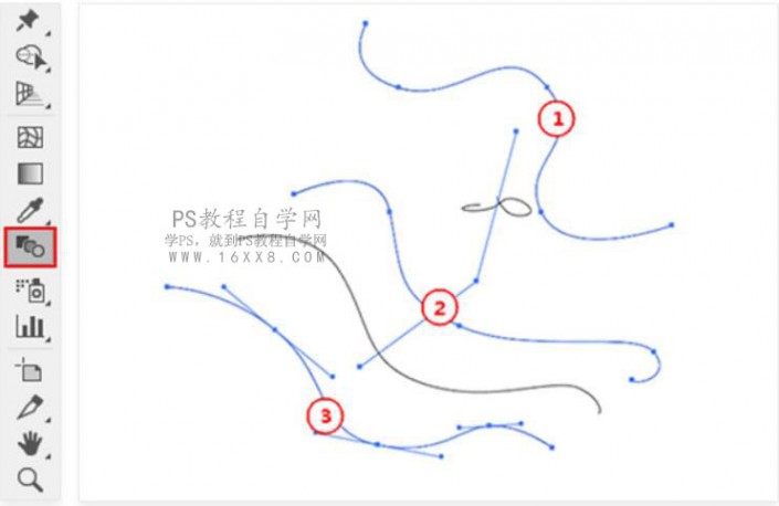 壁紙制作，用PS制作具有科技感的線性海報圖案