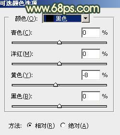 暖色调，调出昏暗风格的暖色效果