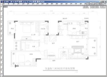 [轉載]用Photoshop完成設計彩色平面布置圖鈥斺斚虜