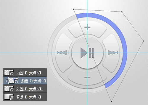 圖標(biāo)教程，ps設(shè)計(jì)播放器圖標(biāo)。