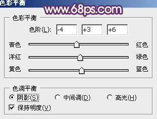 ps调出秋季红蓝色调教程