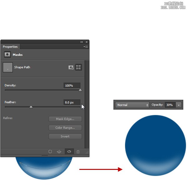 ps cs6设计火箭UI图标