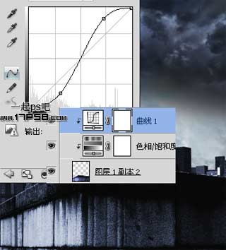 雨夜 閃電 金剛狼 ps教程