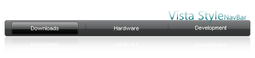 Photoshop精细绘制Vista风格网站导航条