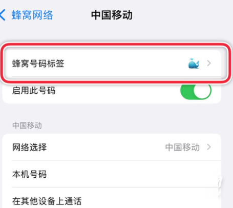 iPhone13promax如何设置主卡副卡?iPhone13promax主卡副卡设置步骤介绍截图