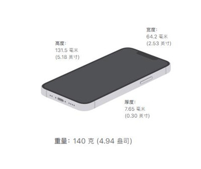 iphone13mini有多重？iphone13mini重量介绍