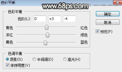 照片調(diào)色，PS調(diào)出樹下夢幻逆光效果的美女照片