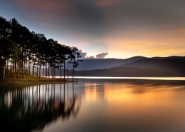 平静的湖水风景图片(11张)