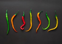 彩色的辣椒图片(9张)