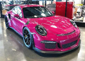 保时捷911 GT3 RS '红宝石之星'，这车必须开出去浪啊