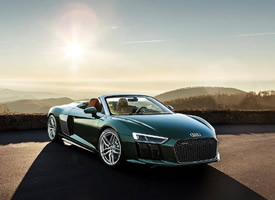 一组帅气的Audi R8 V10+ Spyder图片欣赏