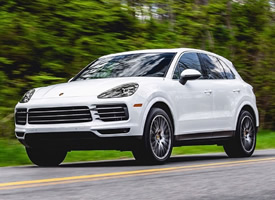 一组帅气的2019 Porsche Cayenne S