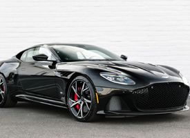 一组黑色帅气Aston Martin DBS Superleggera