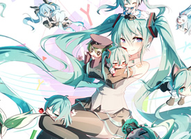 精选唯美初音未来桌面壁纸