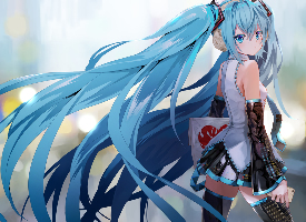 好看养眼的初音未来桌面壁纸