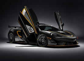 一组迈凯轮570S GT4赛车造型图片