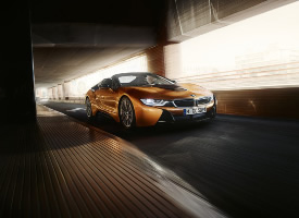 全新BMW i8系列敞篷版超跑图片