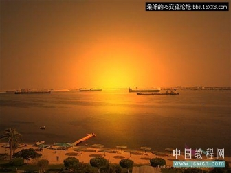 Photoshop教程：夕阳效果教程