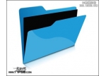 用ps制作蓝色文件夹logo